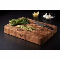 Promo 🌟 Union Stock Yard Butcher Block by Ironwood 💯 -Cutlery Sales acacia wood cutting boards 28199 4f 1000