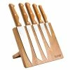 New 👏 Acacia Magnetic Knife Block Set 6-Piece by Prestige 😀 -Cutlery Sales acacia wood prestige knife blocks storage 47723 64 1000