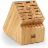 Flash Sale 🧨 25-Knife Universal Bamboo Knife Block by Cooks Standard 💯 -Cutlery Sales bamboo cooks standard knife blocks storage 02665 64 1000