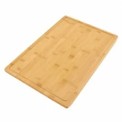 Coupon 👍 Stonehaven 18 in x 12 in Rectangle Bamboo Cutting Board by Glacier Bay ❤️