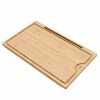 Coupon 💯 Rectangular Solid Bamboo Cutting Board with Mobile Device Holder for Standard Kitchen Sink or Countertop (19 1/2 x 12) by KRAUS 🎉 -Cutlery Sales bamboo kraus cutting boards kcbt 103bb 64 1000