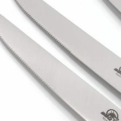 Outlet 🔥 6-Piece Ultimate Steak Knife Set with Full Tang Triple Riveted Handles by BBQ Dragon 🥰 -Cutlery Sales bbq dragon steak knives bbqd470 4f 1000