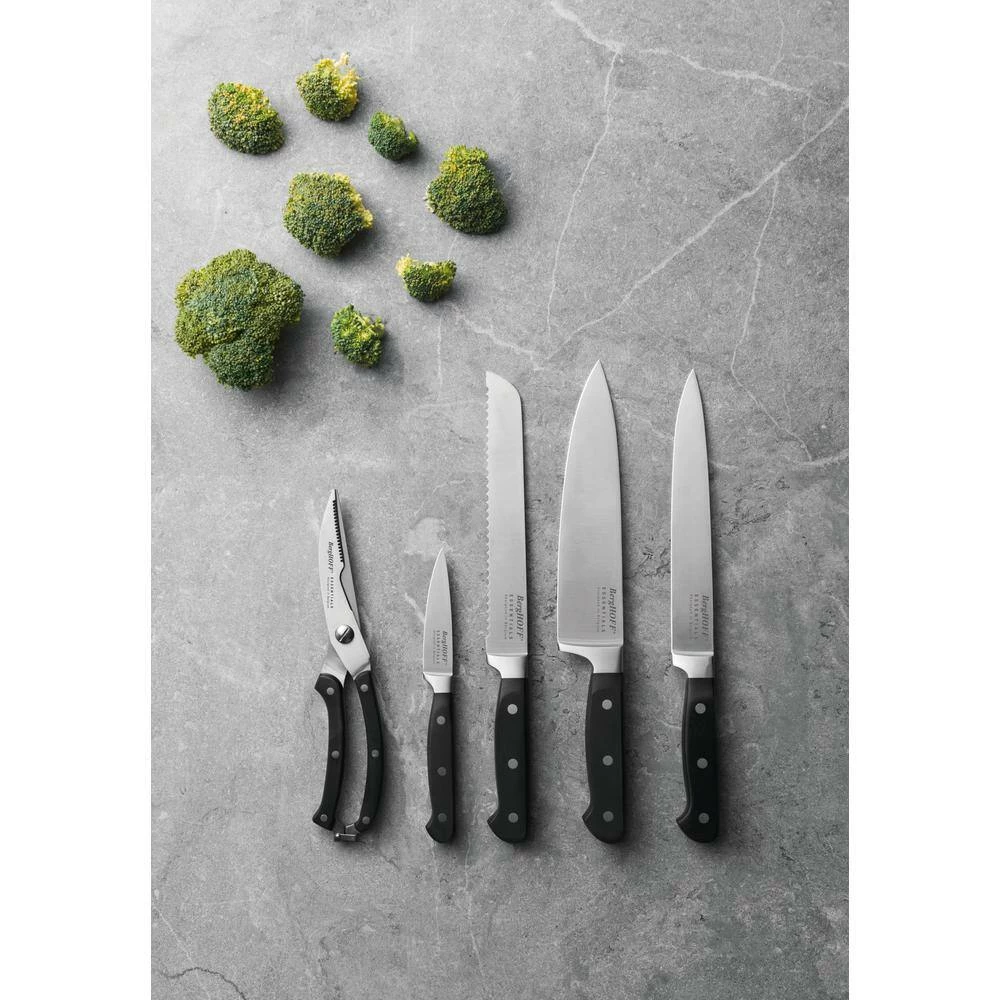 Best Sale ๐ Essentials 8 in. Triple Riveted Full Stainless Steel Tang Bread Knife by BergHOFF ๐ 4 Best Sale ๐ Essentials 8 in. Triple Riveted Full Stainless Steel Tang Bread Knife by BergHOFF ๐ - Image 2