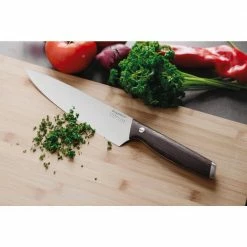 Budget ❤️ Essentials Rosewood 8 in. Stainless Steel Chef's Knife by BergHOFF ❤️ -Cutlery Sales berghoff chef s knives 1307160 31 1000