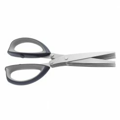 Wholesale 💯 Essentials 10" Stainless Steel Multi-Blade Herb Scissors by BergHOFF 😍