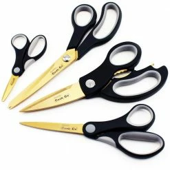 Hot Sale 💯 Studio Gold Shears (Set of 4) by BergHOFF ❤️