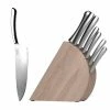 Budget 🎁 Essentials Concavo 8-Piece Stainless Steel Knife Set with Block by BergHOFF ✨ -Cutlery Sales berghoff knife sets 1308037 64 1000