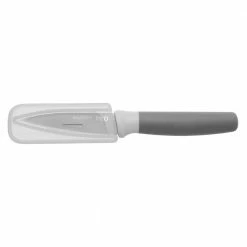 Budget 🌟 Leo 3.25 in. Grey Paring Knife by BergHOFF ⌛ -Cutlery Sales berghoff paring knives 3950050 1f 1000