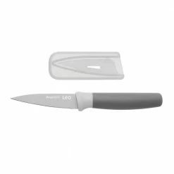 Budget 🌟 Leo 3.25 in. Grey Paring Knife by BergHOFF ⌛ -Cutlery Sales berghoff paring knives 3950050 4f 1000