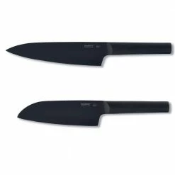 Budget 😀 Ron 2-Piece Chef and Santoku Knife Set by BergHOFF 😀