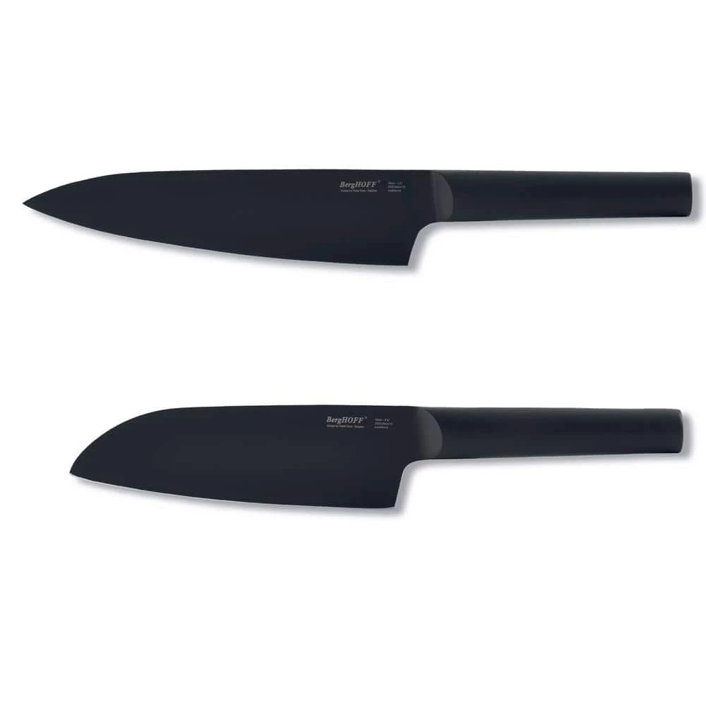 Budget 😀 Ron 2-Piece Chef and Santoku Knife Set by BergHOFF 😀 3 Budget 😀 Ron 2-Piece Chef and Santoku Knife Set by BergHOFF 😀