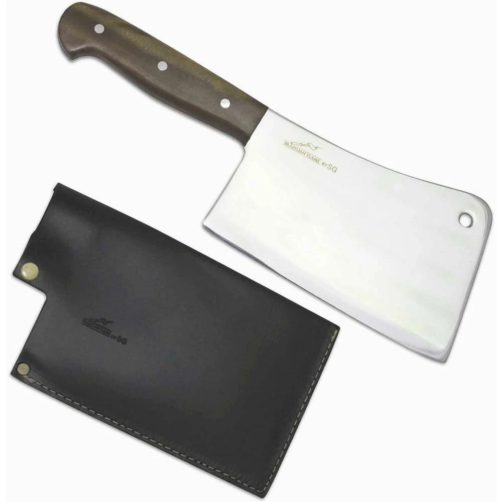 Flash Sale ๐งจ 10-in. Stainless Steel Full Tang Butcher Chef's Knife with Handle by BRAZILIAN FLAME ๐ 9 Flash Sale ๐งจ 10-in. Stainless Steel Full Tang Butcher Chef's Knife with Handle by BRAZILIAN FLAME ๐ - Image 7