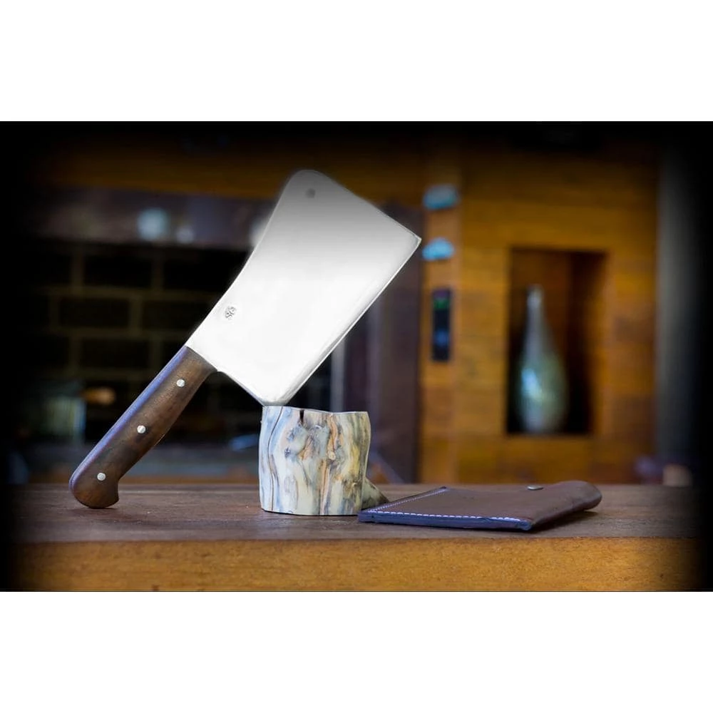 Flash Sale ๐งจ 10-in. Stainless Steel Full Tang Butcher Chef's Knife with Handle by BRAZILIAN FLAME ๐ 4 Flash Sale ๐งจ 10-in. Stainless Steel Full Tang Butcher Chef's Knife with Handle by BRAZILIAN FLAME ๐ - Image 2