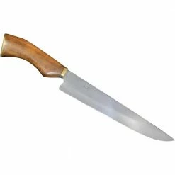 Hot Sale โค๏ธ 9-in. Rustic Carbon Stainless Steel Full Tang Butcher Chef's Knife with Handle by BRAZILIAN FLAME ๐