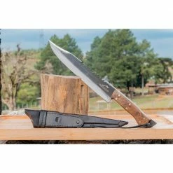 Discount 🔥 Hunter 10 in. Stainless Steel Bison Knife with Full Tang Handle by BRAZILIAN FLAME 🛒 -Cutlery Sales brazilian flame specialty knives kf ref143 10 1d 1000