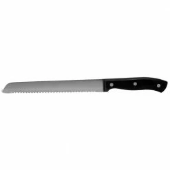 Buy 🥰 8 in. Stainless Steel Black Bread Knife with Contoured Bakelite Plastic Handle by Unbranded 🌟 9 Buy 🥰 8 in. Stainless Steel Black Bread Knife with Contoured Bakelite Plastic Handle by Unbranded 🌟 -Cutlery Sales bread knives hdc65540 4f 1000
