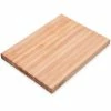 Cheap 🌟 24 in. x 18 in. Edge Grain Maple Wood Reversible Cutting Board Block by JOHN BOOS 🎁 -Cutlery Sales brown john boos cutting boards r2418 64 1000