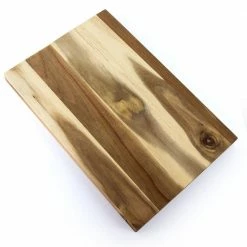 Wholesale ⭐ Archer 18 in. x 12 in. Rectangle Acacia Wood Edge Grain Cutting Board with Groove Handles by KENMORE 🔥 -Cutlery Sales brown kenmore cutting boards 985114291m 4f 1000