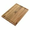 Wholesale ⭐ Archer 18 in. x 12 in. Rectangle Acacia Wood Edge Grain Cutting Board with Groove Handles by KENMORE 🔥 -Cutlery Sales brown kenmore cutting boards 985114291m 64 1000
