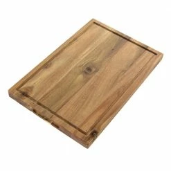 Wholesale ⭐ Archer 18 in. x 12 in. Rectangle Acacia Wood Edge Grain Cutting Board with Groove Handles by KENMORE 🔥