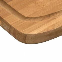 Brand new 👏 Extra Large Curved Bamboo Cutting Board by Kitchen Details 🔔 -Cutlery Sales brown kitchen details cutting boards 3892 1f 1000