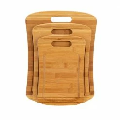 Brand new 👏 Extra Large Curved Bamboo Cutting Board by Kitchen Details 🔔 -Cutlery Sales brown kitchen details cutting boards 3892 76 1000