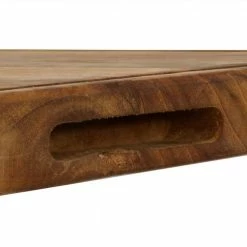 Outlet 🥰 20 in. x 15 in. Rectangle Wooden Teak End Grain Cutting Board with Cured Beeswax Finish by Sunnydaze Decor ❤️ -Cutlery Sales brown sunnydaze decor cutting boards jva 391 1f 1000