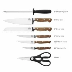 Cheapest 💯 Precision Cut 15-Piece Knife Block Set by Chicago Cutlery 🔔 -Cutlery Sales chicago cutlery knife sets 1134513 40 1000