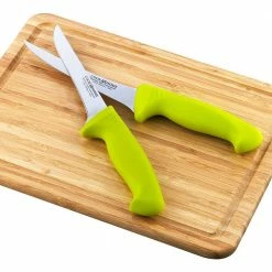 Buy 🧨 6 in. Flexible Curved and Straight Stiff 2-Piece Boning Knife Set by Cook N Home 😍 -Cutlery Sales cook n home boning knives 02580 31 1000