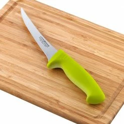 Buy 🧨 6 in. Flexible Curved and Straight Stiff 2-Piece Boning Knife Set by Cook N Home 😍 -Cutlery Sales cook n home boning knives 02580 4f 1000