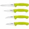 Brand new 👏 4-Pieces Green Stainless Steel Knife Set Utility Paring Vegetable and Peeling by Cook N Home 🎁