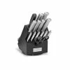 Best Sale ✨ 15pc Stainless Steel Rotating Cutlery Block Set - Black by Cuisinart 😉 -Cutlery Sales cuisinart knife sets c77ss 15pbr 64 1000