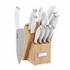 New 🎁 Classic ColorPro Collection 12-Piece Knife Block Set in White by Cuisinart 🥰 -Cutlery Sales cuisinart knife sets c77ssw 12p 64 1000