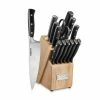 Cheapest 😍 Triple Rivet 15-Piece Knife Set with Block by Cuisinart ❤️ -Cutlery Sales cuisinart knife sets c77tr 15p 64 1000