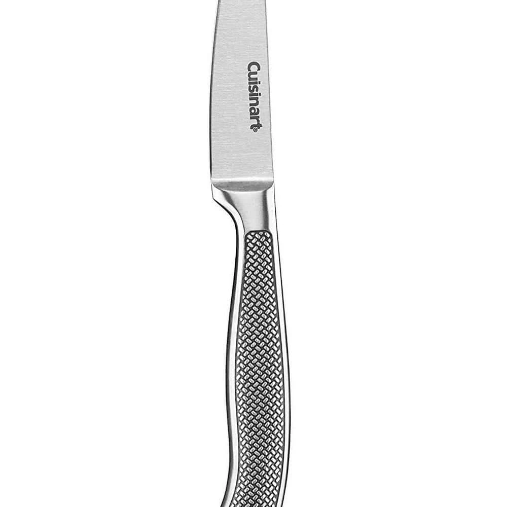 Best Sale ⌛ 3.5 in. Stainless Steel Full Tang with Textured Handle Paring Knife by Cuisinart 👍 4 Best Sale ⌛ 3.5 in. Stainless Steel Full Tang with Textured Handle Paring Knife by Cuisinart 👍 - Image 2