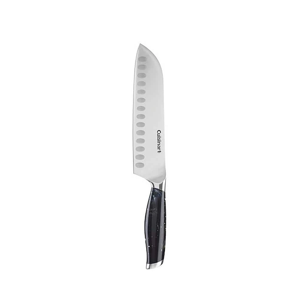 Flash Sale 😍 7 in. Stainless Steel Full Tang with Black Marble Handle Santoku Knife by Cuisinart 🎉 3 Flash Sale 😍 7 in. Stainless Steel Full Tang with Black Marble Handle Santoku Knife by Cuisinart 🎉