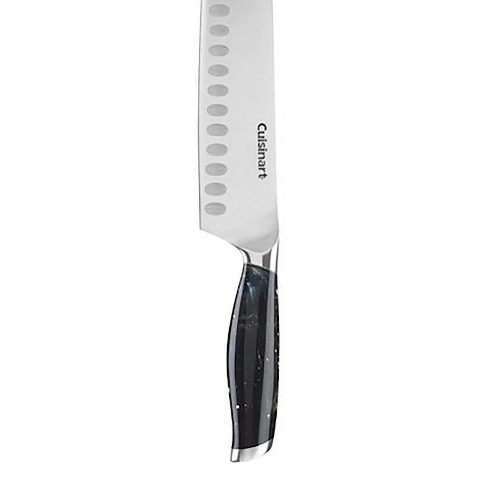 Flash Sale 😍 7 in. Stainless Steel Full Tang with Black Marble Handle Santoku Knife by Cuisinart 🎉 4 Flash Sale 😍 7 in. Stainless Steel Full Tang with Black Marble Handle Santoku Knife by Cuisinart 🎉 - Image 2