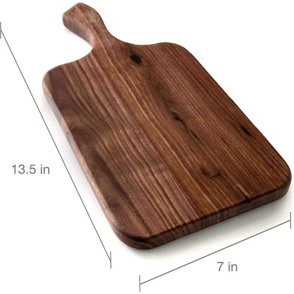 New 🥰 Premium Series Large Cutting Board 16.5 in. x 8.5 in. Rectangle Walnut Edge Grain Cutting Board Seasoned by Unbranded 👏 4 New 🥰 Premium Series Large Cutting Board 16.5 in. x 8.5 in. Rectangle Walnut Edge Grain Cutting Board Seasoned by Unbranded 👏 - Image 2