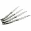 Cheap 💯 Laguiole 4-Piece Stainless Steel Steak Knives by French Home 🎉 -Cutlery Sales french home steak knives lg014 64 1000