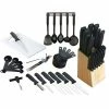 Hot Sale 👏 Total Kitchen 41-Piece Combo Knife Set by Gibson Home 👍 -Cutlery Sales gibson home knife sets 985110157m 64 1000