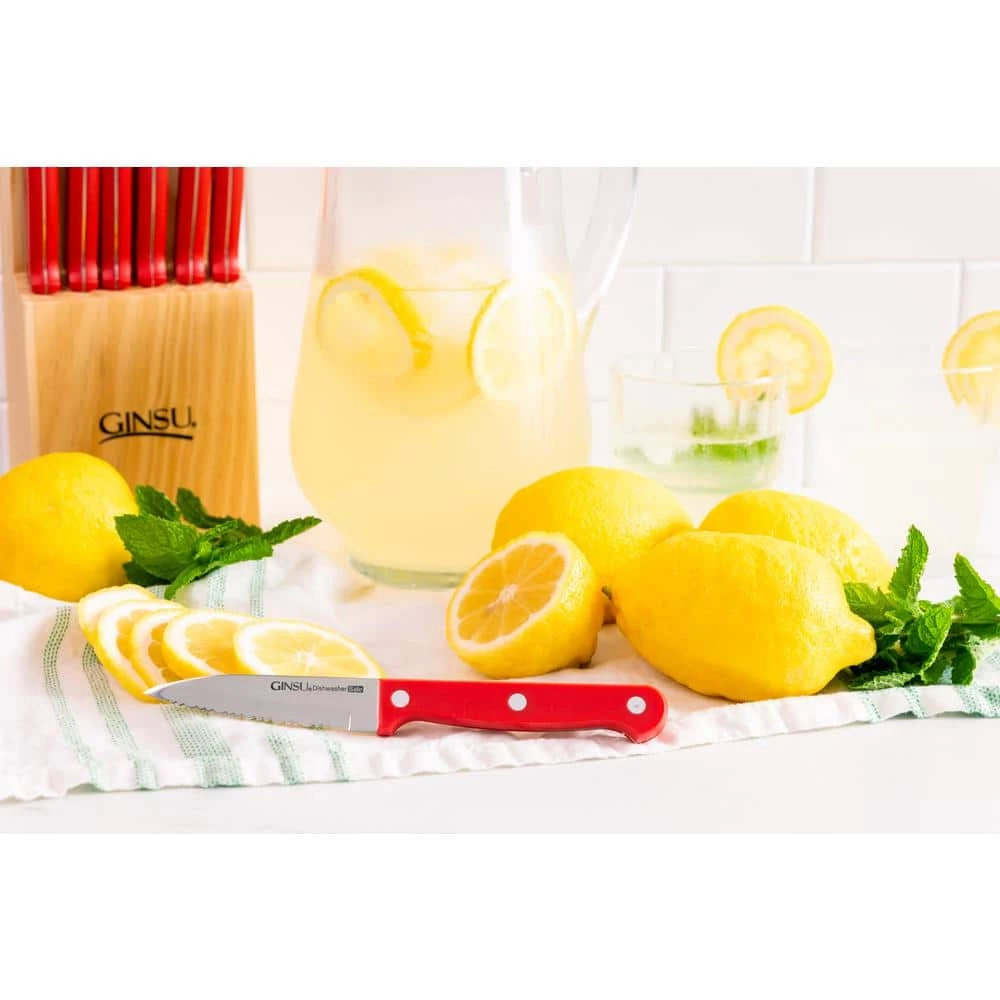 Flash Sale 💯 Kiso 14-Piece Dishwasher Safe Natural Block Knife Set by Ginsu ❤️ 10 Flash Sale 💯 Kiso 14-Piece Dishwasher Safe Natural Block Knife Set by Ginsu ❤️ - Image 8