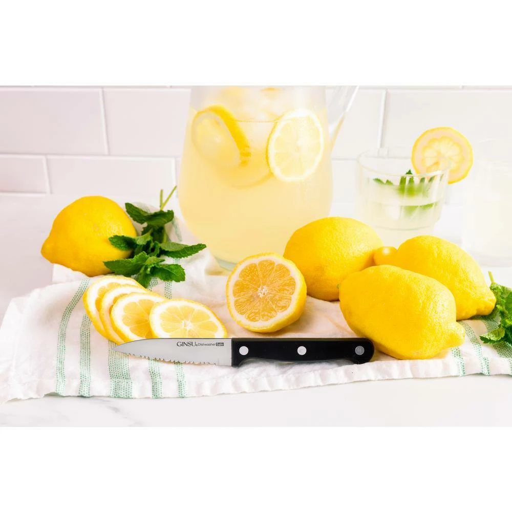 Outlet ⌛ Kiso 3.5 in. Stainless Steel Dishwasher Safe Paring Knife by Ginsu ❤️ 4 Outlet ⌛ Kiso 3.5 in. Stainless Steel Dishwasher Safe Paring Knife by Ginsu ❤️ - Image 2