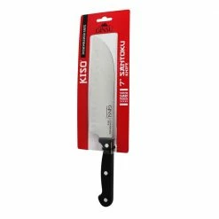 Top 10 🛒 Kiso Series 7 in. Stainless Steel Full Tang Santoku Knives (Set of 1) by Ginsu 🌟 -Cutlery Sales ginsu santoku knives kis kb ds 001 4 c3 1000