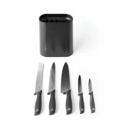 Best Sale 👏 Tasty 5-Knife Plastic Knife Block Set by Brabantia 🤩