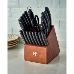 Best Sale 🎉 Atlantis 20-Piece Cutlery Block Set by Hampton Forge 😀 -Cutlery Sales hampton forge knife sets hmc01b008c 4f 1000