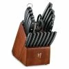 Best Sale 🎉 Atlantis 20-Piece Cutlery Block Set by Hampton Forge 😀 -Cutlery Sales hampton forge knife sets hmc01b008c 64 1000