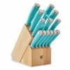 Hot Sale 🎁 Epicure 15-Piece Stainless Steel Knife Set with Storage Block in True Aqua by HAMPTON FORGE ⌛ 1 Hot Sale 🎁 Epicure 15-Piece Stainless Steel Knife Set with Storage Block in True Aqua by HAMPTON FORGE ⌛ -Cutlery Sales hampton forge knife sets hmc01b029t 64 1000