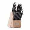 Outlet ✔️ Continental 15-Piece Cutlery Block Set by Hampton Forge ✨ -Cutlery Sales hampton forge knife sets hmc01b030b 64 1000