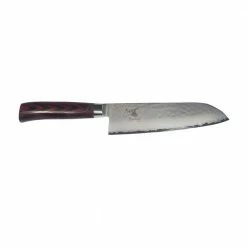 Hot Sale ✔️ 7 in. Santoku Knife-Multilayer Steel Blade with VG5 Core Full Tang by HAYABUSA 😉
