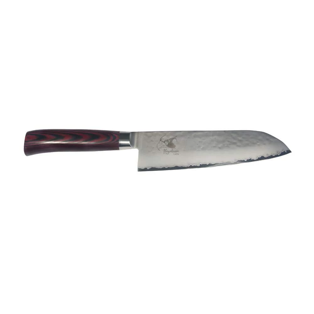Hot Sale ✔️ 7 in. Santoku Knife-Multilayer Steel Blade with VG5 Core Full Tang by HAYABUSA 😉 3 Hot Sale ✔️ 7 in. Santoku Knife-Multilayer Steel Blade with VG5 Core Full Tang by HAYABUSA 😉